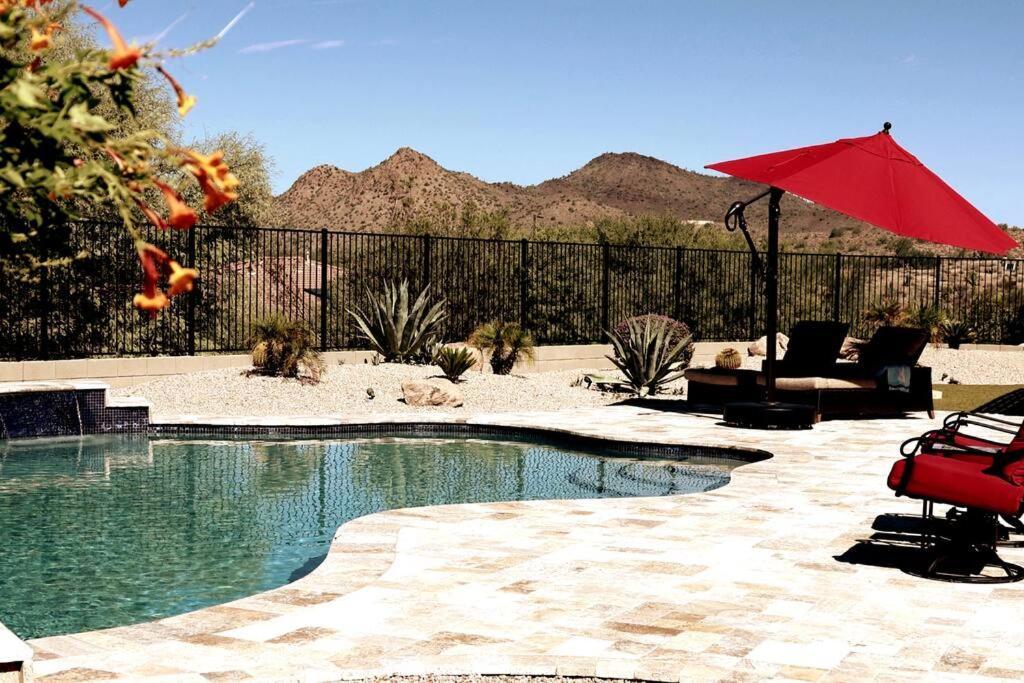 Phoenix Home With Heated Pool, Desert Views & Hot Tub Anthem Luaran gambar